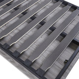 RuiSiSi Twin Size Murphy Bed for Bedroom, Farmhouse Murphy Bed Cabinet Wall Bed, Wood Folding Bed for Home Office Small Room, Can Be Folded Into a Cabinet, Gray RuiSiSi