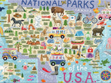 Ceaco - National Parks Map - 500 Piece Jigsaw Puzzle Ceaco