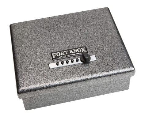 Fort Knox Original Pistol Box (PB1), Security for pistols, handgun, California DOJ Certified, Quick-Access Mechanical Lock, Heavy-Duty Steel Fort Knox