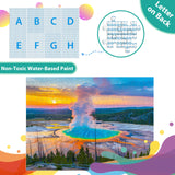 Jigsaw Puzzles for Adults 500 Pieces Puzzle National Parks Interlock Perfectly Letter on Back No Dust, Landscape Puzzle Home Decor Toy Gift for Teens Men Women Seniors Nature Jigsaw Puzzles Scenery Jeacirio