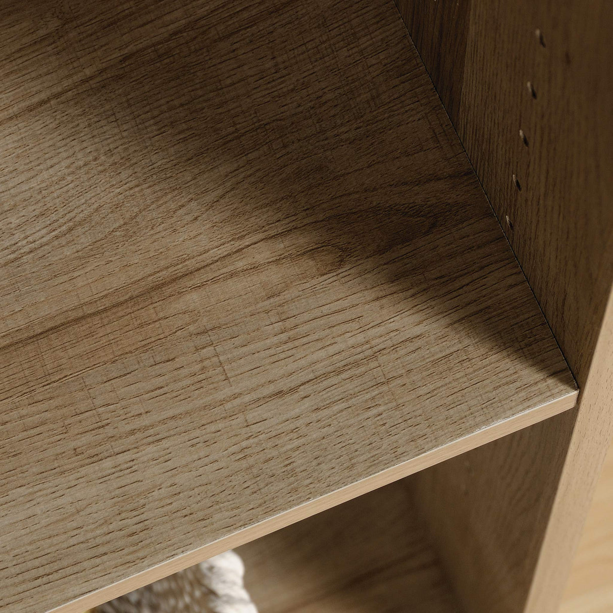 Sauder Beginnings 5-Shelf Bookcase, Bookshelf with Adjustable Storage Shelves, in Summer Oak Sauder