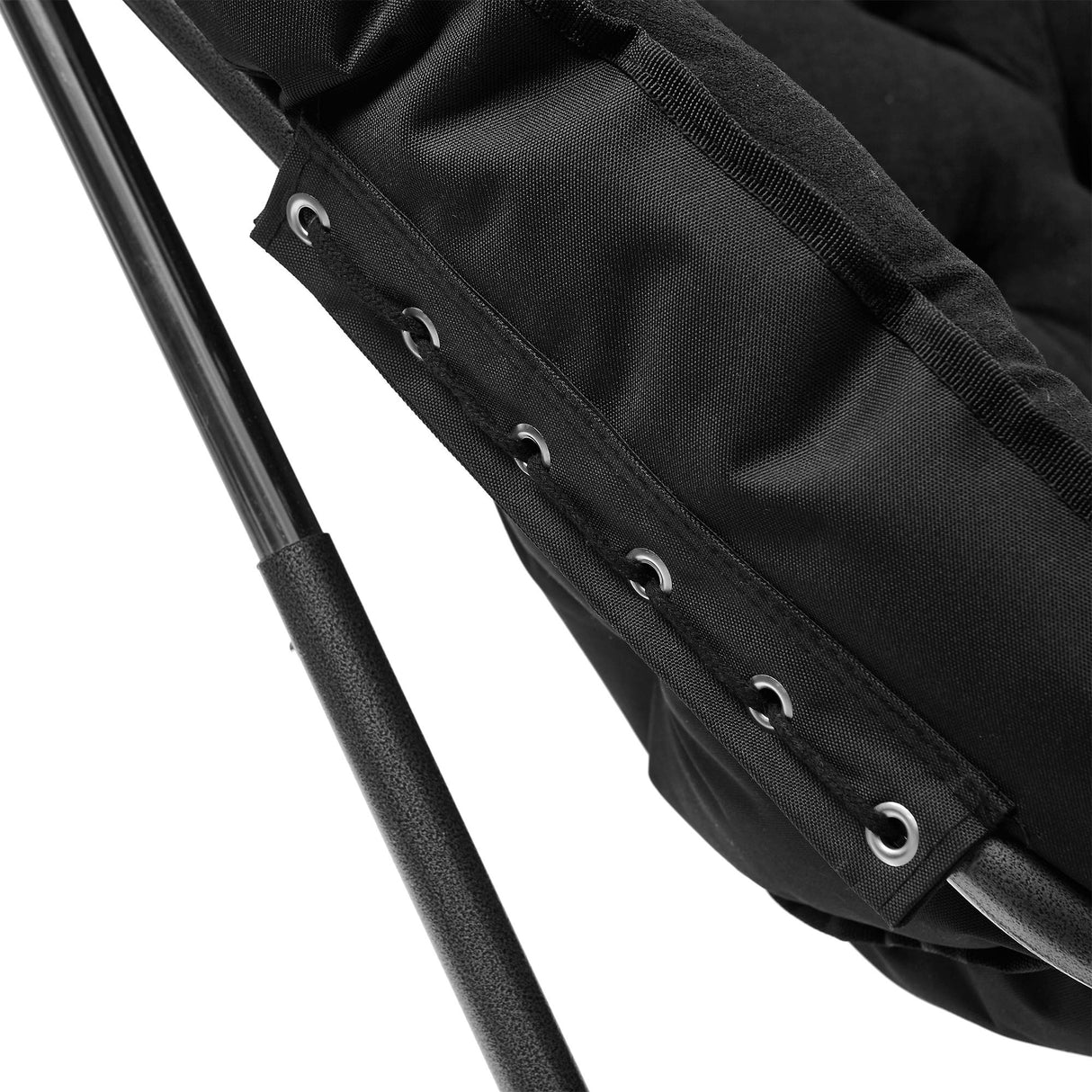 DormCo Papasan Moon Chair - Black DormCo