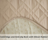 Ameritex Couch Sofa Slipcover 100% Waterproof Nonslip Quilted Furniture Protector for Dogs, Children, Pets, Machine Washable (Beige, 68") Ameritex