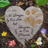 OBSI Dog Memorial Gifts for Loss of Dog Sympathy Gift - Rainbow Bridge Dog Memorial Stone for Remembrance Dog Passing Away Sympathy Gifts - Thoughtful Pet Loss Gifts - Gray OBSI