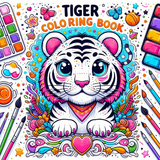 Tiger Coloring Book: Jungle Painting Games & Drawing Pad AnyReskin