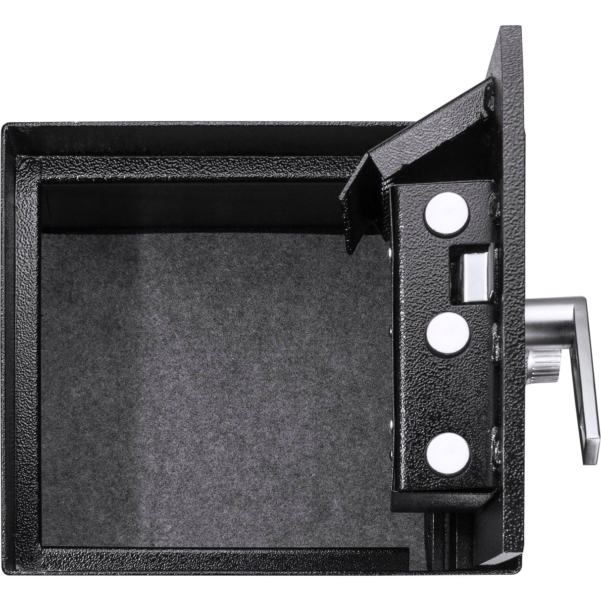 Barska Underground Floor Safe – 0.89 Cu. Ft., Solid Steel, 3 Locking Deadbolts, Anti-Pry Hinges, Easy to Conceal, Protective Mat Included Barska