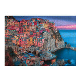 Buffalo Games - Cinque Terre Wood Puzzle - Whimsy Cut Jigsaw Pieces - 500 Piece Jigsaw Puzzle - Ages 14 and Up Buffalo Games