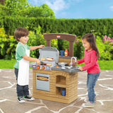 Little Tikes Cook 'n Play Outdoor BBQ , Brown Little Tikes