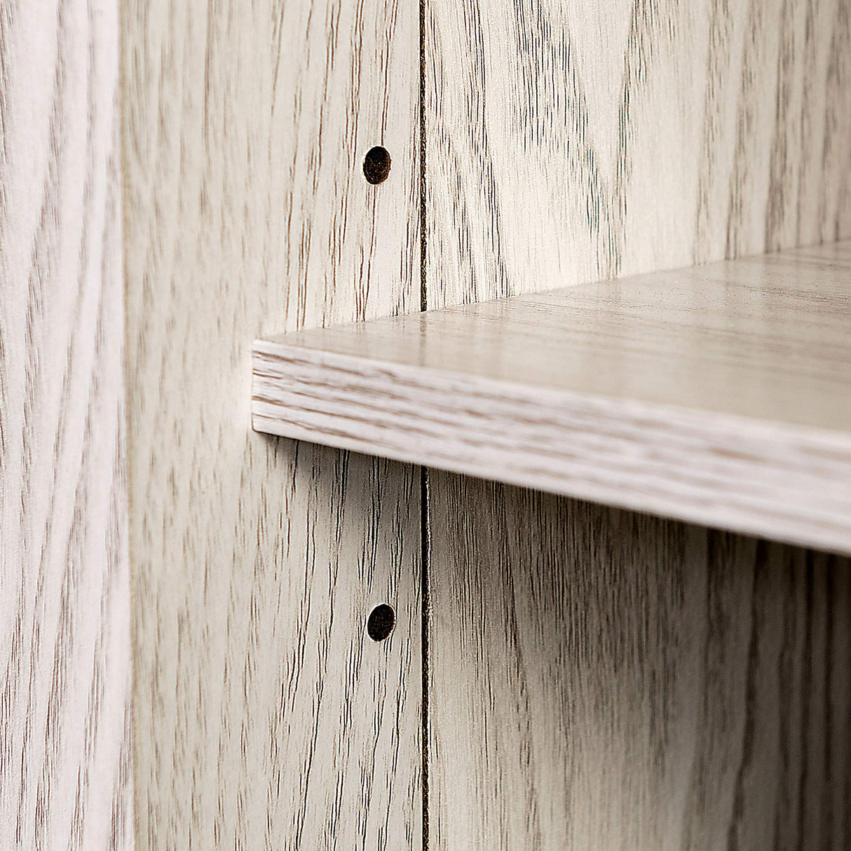 Walker Edison Wren Classic White Wash TV Console for 65 + Inch Television Fireplace Entertainment Center, 58 Inch Walker Edison