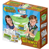 Nature Bound Butterfly Growing Kit - Live Caterpillar to Butterfly Project for Kids - Includes Voucher for Caterpillars, Green Pop-Up Enclosure, and STEM Learning Guide (Original Design) Nature Bound