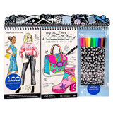 Fashion Angels Fashion & Accessory Design Sketch Set, Includes Sketch Pad with Stickers & Markers, Ultimate Fashion Design Sketch Book for Girls Fashion Angels