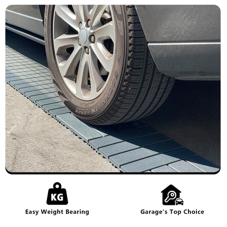 44 Pack Interlocking Deck Tiles, 12"x12"x0.8" Plastic Patio Flooring Outdoor Waterproof, All Weather Use for Balcony Porch Backyard Poolside（Dark Grey,Stripe） Xinghanzhenxuan