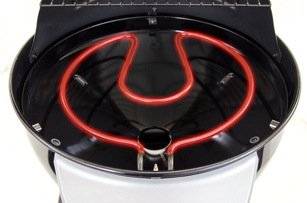 Char-Broil TRU-Infrared Patio Bistro Electric Grill, Red Char-Broil