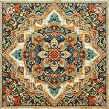 Auremi Mandala Diamond Art Painting Kits for Adults, DIY Mandala Diamond Art for Adults Beginner, DIY Full Drill Diamond Dots Paintings Landscape Picture Arts Craft for Home Decor 12x12 Inch Auremi