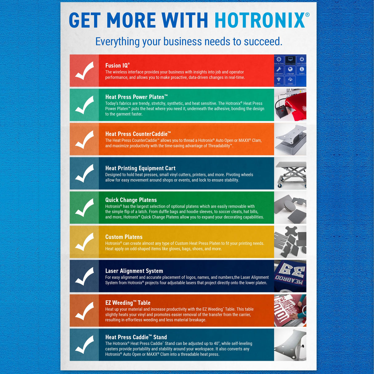 STAHLS' Hotronix Fusion IQ 16"x20" Swing & Draw Heat Press: Elevate Your Game with Precision Heat Transfers. Effortlessly Create Professional Results! Stahls'