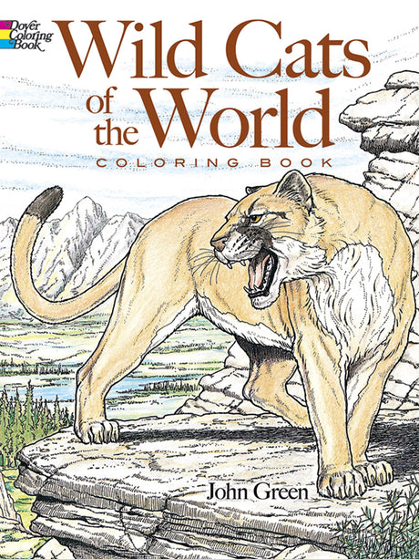 Wild Cats of the World Coloring Book (Dover Animal Coloring Books) Dover Publications