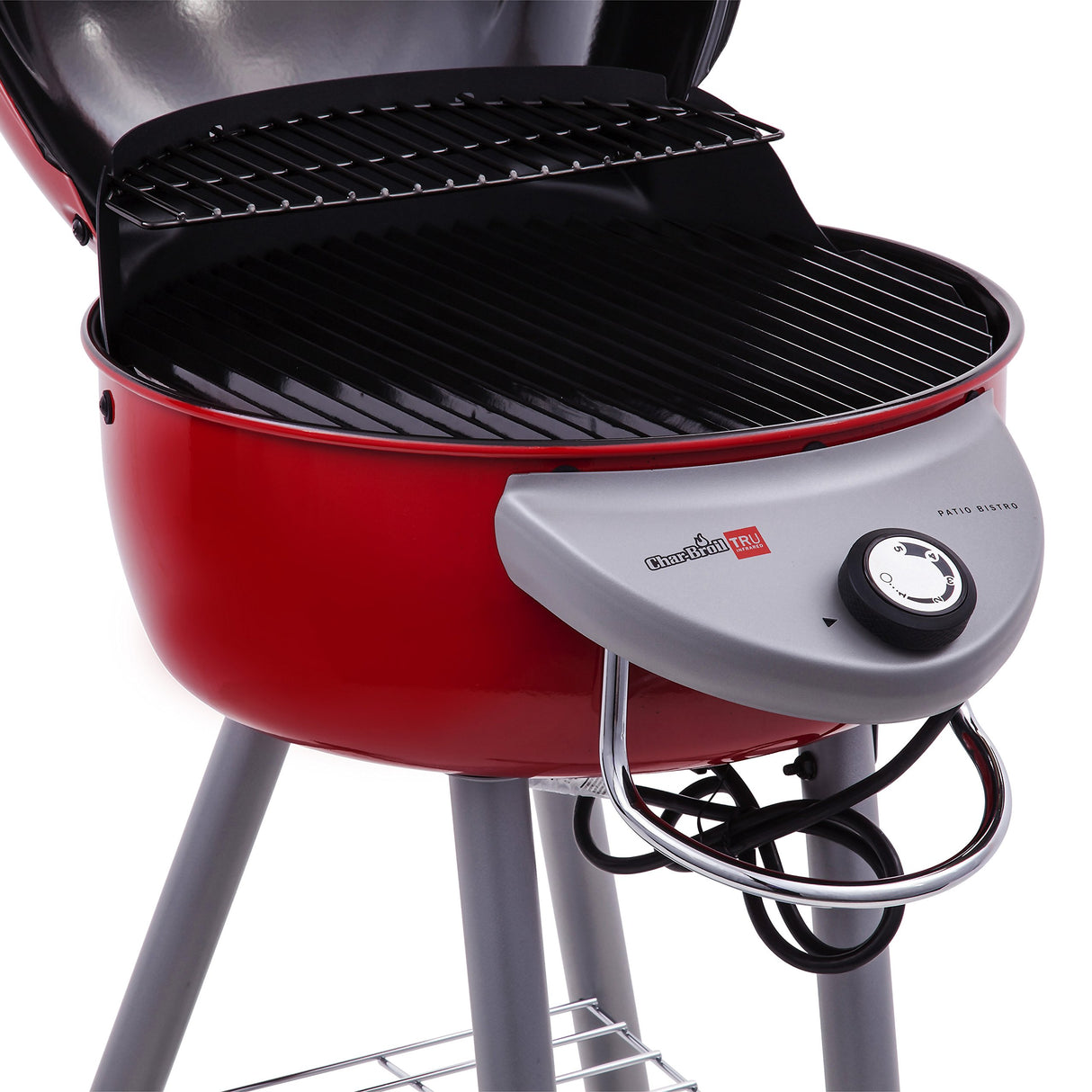 Char-Broil TRU-Infrared Patio Bistro Electric Grill, Red Char-Broil