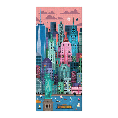 Genuine Fred NEW YORK by Little Friends of Printmaking, 1000 piece puzzle Sur La Table