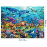 Becko US Puzzles for Adults Jigsaw Puzzles 500 Pieces Puzzles for Kids and Adults - Undersea World Underwater Paradise Ocean Scene Becko US
