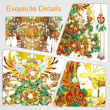 Piececool 3D Metal Asian Puzzles Model Kits- Garuda Coronet Metal Building Kit for Adults, Brain Teaser Puzzle DIY Handcraft Model Kits, Fidget Toys Gifts for Teens Man Woman Family- 522 Pcs Piececool