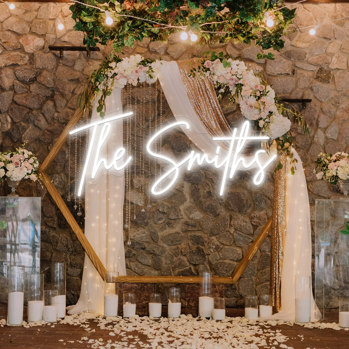 Custom Neon Signs, Personalized Large Led Neon Lights Sign,Neon Sign Customizable for Wall Decor Wedding Birthday Party Bedroom Bar Shop Name Logo Lights (Optional 18" to 60") OPBYWE