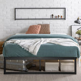 ZINUS Abel Metal Platform Bed Frame, Mattress Foundation with Steel Slat Support, No Box Spring Needed, Easy Assembly, King ZINUS