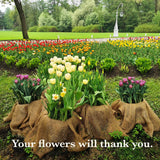 Burloptuous 40" x15 Feet Gardening Burlap Roll - Multipurpose Natural Burlap Fabric, High Density Jute Fiber Material for Decorations, Center Pieces for Home, Rustic Party Décor Burloptuous