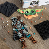 Perler 80-57020 Star Wars' The Mandalorian Fused Bead Kit with 14 Unique Patterns, Multicolor, 4579 Pieces Perler