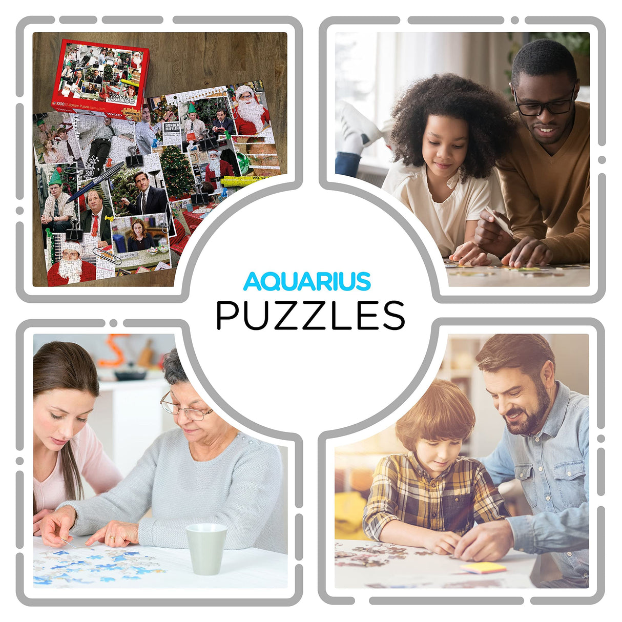 AQUARIUS The Office Puzzle (1000 Piece Jigsaw Puzzle) - Glare Free - Precision Fit - Officially Licensed The Office Merchandise & Collectibles - 20 x 28 Inches AQUARIUS