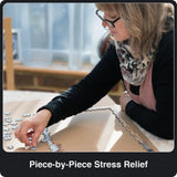 A2PLAY Solar System Space Puzzle for Adults, 1000 Piece Jigsaw Puzzle & Bonus Space Fact Poster, Premium Materials, 27.5 x 19.7 in A2PLAY