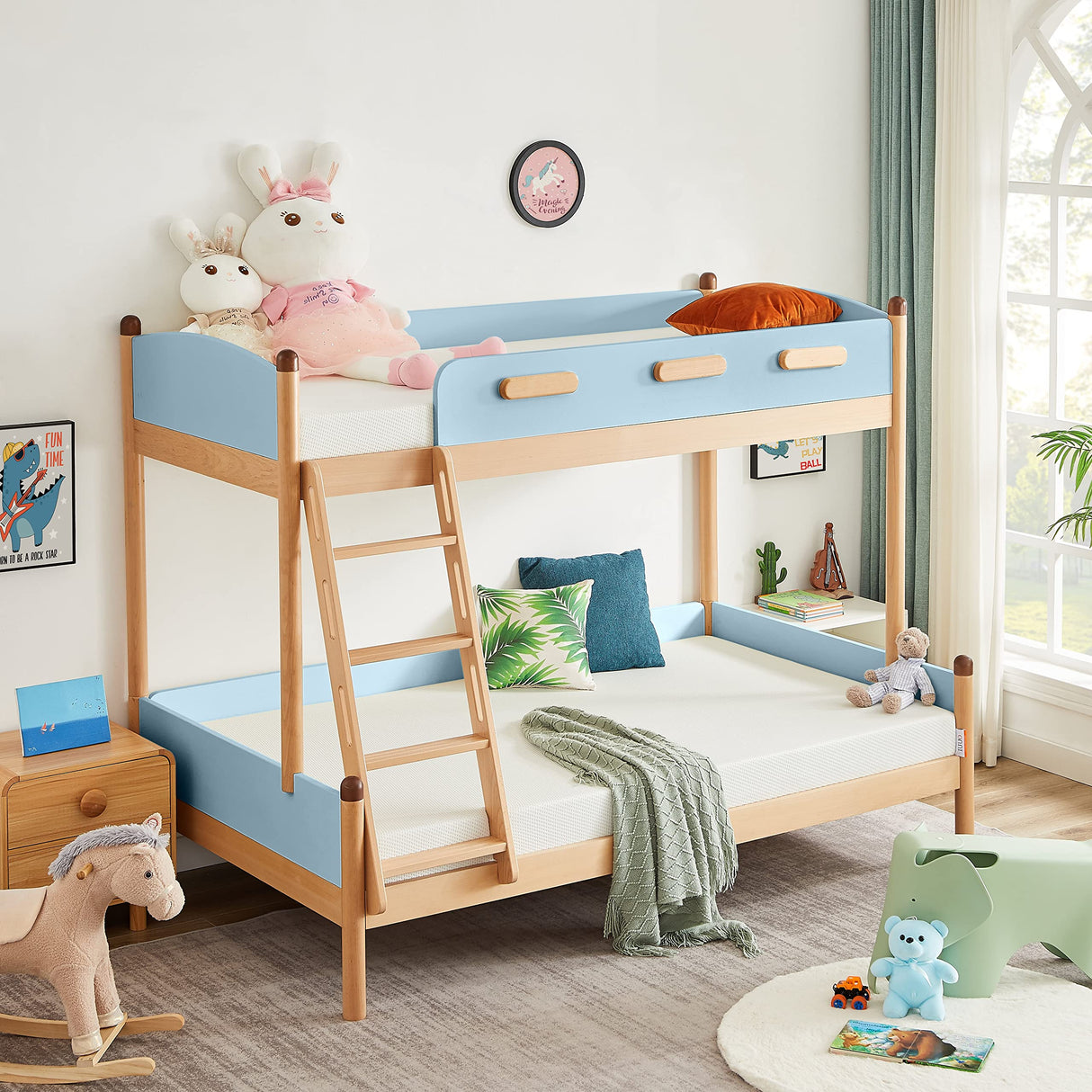 OUUI Twin Mattress, 5 Inch Green Tea Cooling Gel Memory Foam Mattress in a Box for Kids Medium Firm Twin Bed Mattress for Bunk Bed, Trundle Bed, Pressure Relief, CertiPUR-US Certified OUUI