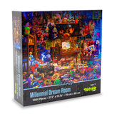 Millennial Dream Room 1000-Piece Jigsaw Puzzle by Rachid Lotf | Fun Brain Teaser, Toys & Games | 28 x 20 Inches Toynk