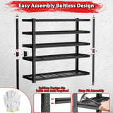 Storage Shelves, Garage Shelving Heavy Duty 3300 LBS Capacity, 60"L x 24"W x 78"H Adjustable Metal Shelving Organizer Wire Rack, 5 Tier Utility Shelf Unit for Pantry Closet Warehouse Organization MODCART