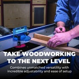 Kreg PRS1045 Precision Router Table System - Self-Squaring Router Table Fence System - Sits on Precision Router Table Top - Carpentry Tools & KREG