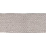 DII Woven Basic Tabletop Collection Chevron Table Runner, 15x72, Gray DII