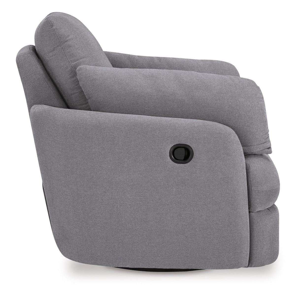 Signature Design by Ashley Modmax Contemporary Indoor Upholstered Press-Back Rocker Swivel Glider Recliner with Hidden Storages, Light Gray Signature Design by Ashley