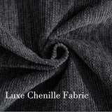 Couches for Living Room, 89 inch Cloud Couch Sofa in Chenile with Extra Comfy Soft Deep Seats, Modern 3 Seater Sofas for Living Room Bedroom Office Apartment, Grey Korser