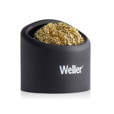 Weller Soldering Brass Sponge Tip Cleaner with Silicone Holder | WLACCBSH-02 Weller