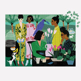 Galison Pajama Mamas Puzzle, 1000 Pieces, 27” x 20” – Difficult Jigsaw Puzzle with Stunning Artwork by Anne Bentley – Thick, Sturdy Pieces, Challenging Family Activity Galison