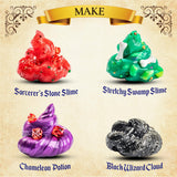Original Stationery Wizard Kid Slime Kit for Ages 8-12 & Boys with Wand & Cauldron – DIY Potion and Slime Making Kit - Birthday Gift for Kids Original Stationery