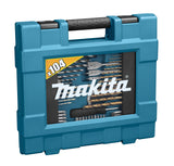 Makita D-37150 104 Pc. Metric Bit and Hand Tool Set Makita