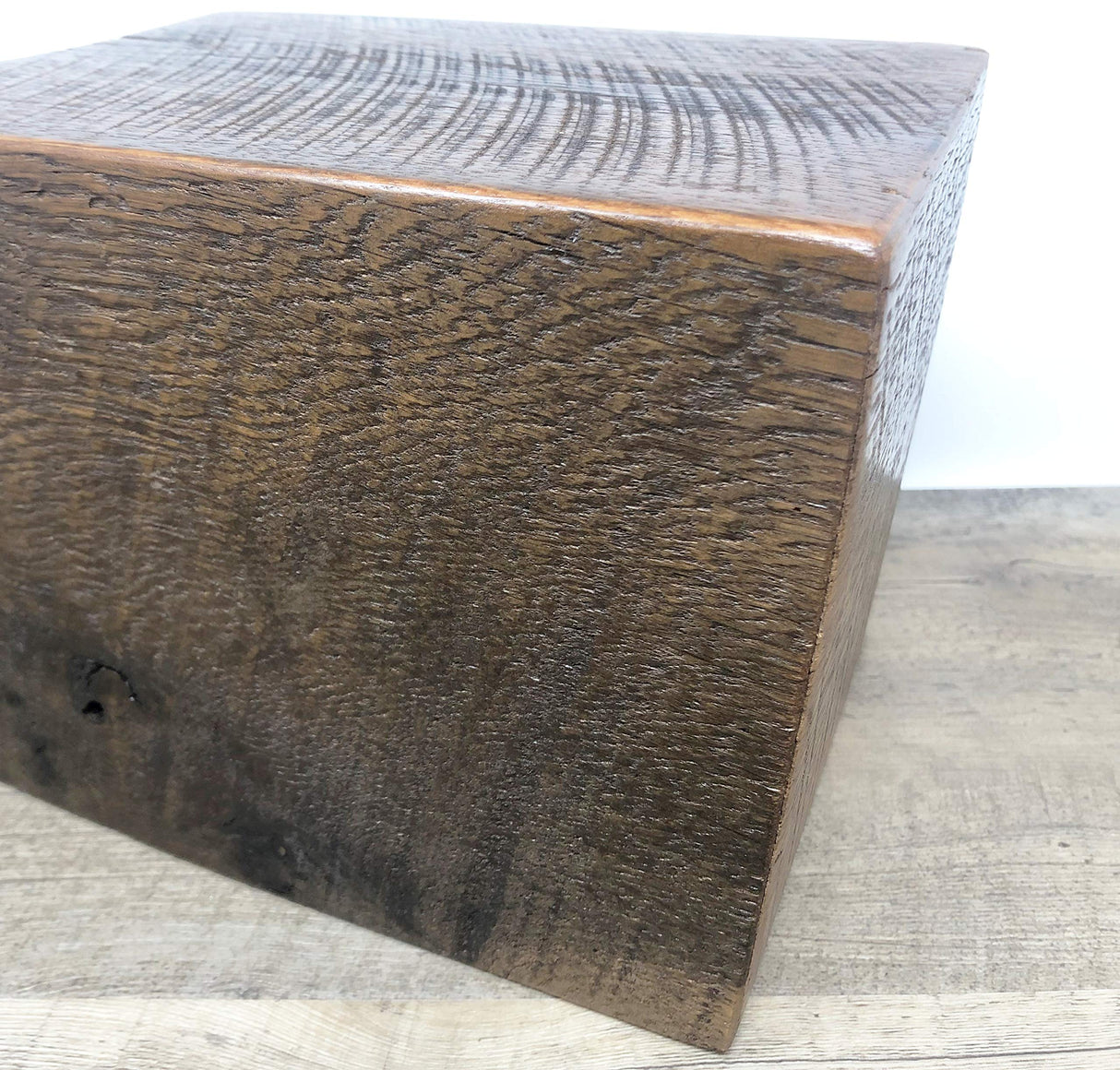 Reclaimed Barnwood Cremation Urn - Made in USA - Authentic Knots and Holes Visible on The Urn - Colors Will Vary Momentful Life