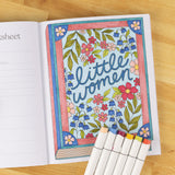 All Booked Up Coloring Book, 8.5x10 inches, 40 Coloring Pages by Elyse Breanne Design Elyse Breanne Design