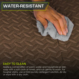 ProsourceFit Puzzle Exercise Mat ½ in, EVA Interlocking Foam Floor Tiles for Home Gym, Mat for Home Workout Equipment, Floor Padding for Kids, Brown, 24 in x 24 in x ½ in, 24 Sq Ft - 6 Tiles ProsourceFit