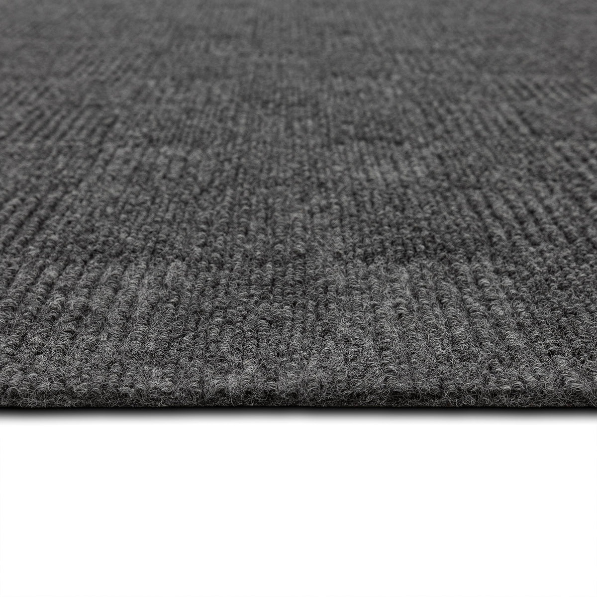 Mohawk Home 24" x 24" Indoor/Outdoor 0.25" Pile Height, Peel and Stick Carpet Tile, Grey Polyester, (Pack of 15) (60 sqft/Box) Mohawk Home