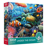 Ceaco - Foil Puzzle - Under The Ocean - 500 Piece Jigsaw Puzzle Ceaco