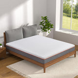 VECELO Charcoal Infused Memory Foam Queen Mattress 8 Inch, Medium Firm Queen Size Bed Mattress with Washable Cover for Queen Bed Frame, Pressure Relieve, Fresh Cooling Comfort VECELO