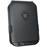 VAULTEK LifePod 20 Full-Size Biometric Lockable Weatherproof Case with Built-in Lock, Steel Security Cable, & TSA Handgun Case or Car Safe, Portable Travel Pistol Safe/Titanium Gray/Biometric VAULTEK