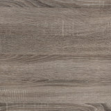 DUHOME 4 Piece Bar Table Set with Power Outlet,Industrial Breakfast Table with 3 Padded Stools Solid Wood Counter Height Dining Table Set for Living Room, Dining Room Cream+Brown DUHOME