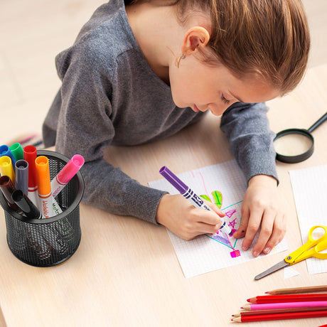 Mr. Pen- Washable Markers, 10 Pack, Assorted Colors, Broad Line, Kids Washable Markers Washable Markers for Kids markers, Fine Tip Markers, Color Markers, Washable Marker Sets, Kid Markers Mr. Pen